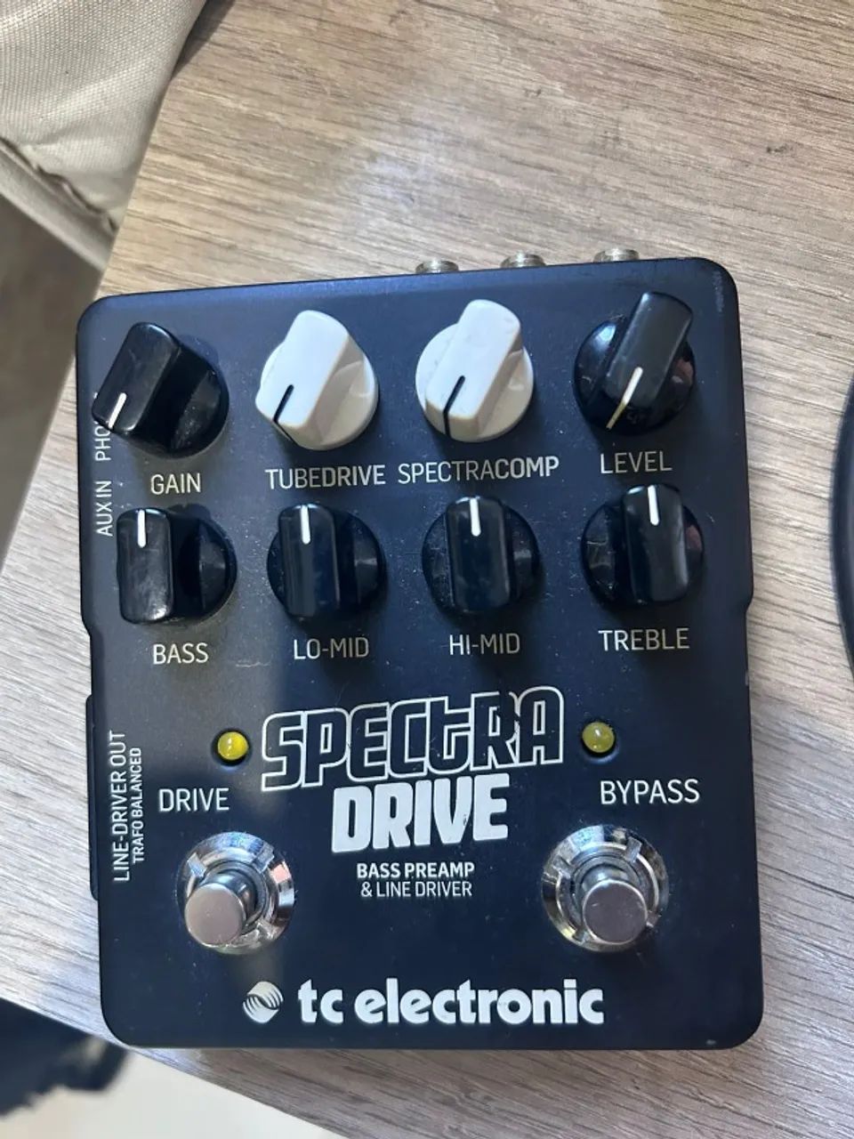 Pedal TC Electronics SpectraDrive Bass Preamp