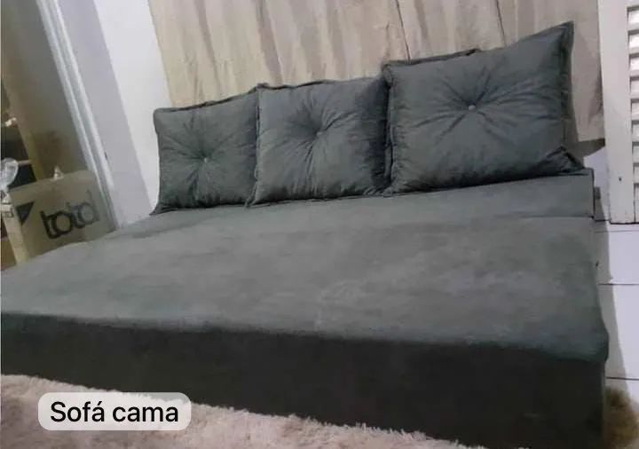 Sofá cama novo 499,99 - Foto 5