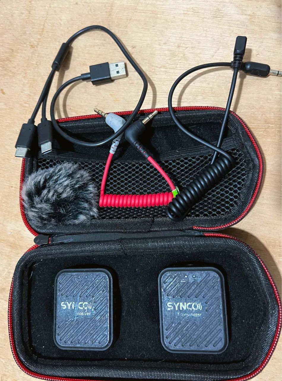 Sistema De Microfone Sem Fio Synco G1 (a1) 2.4g