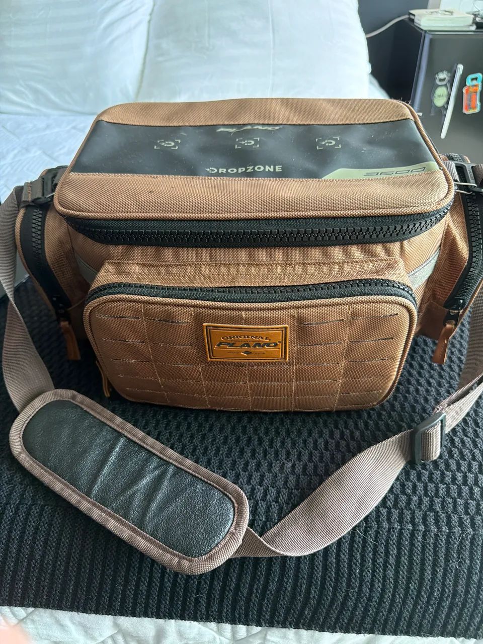 Bolsa de pesca plano 