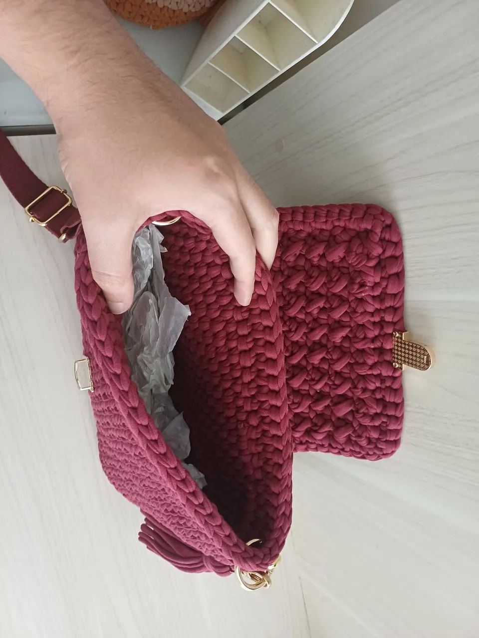 Bolsa feminina artesanal  - Foto 4