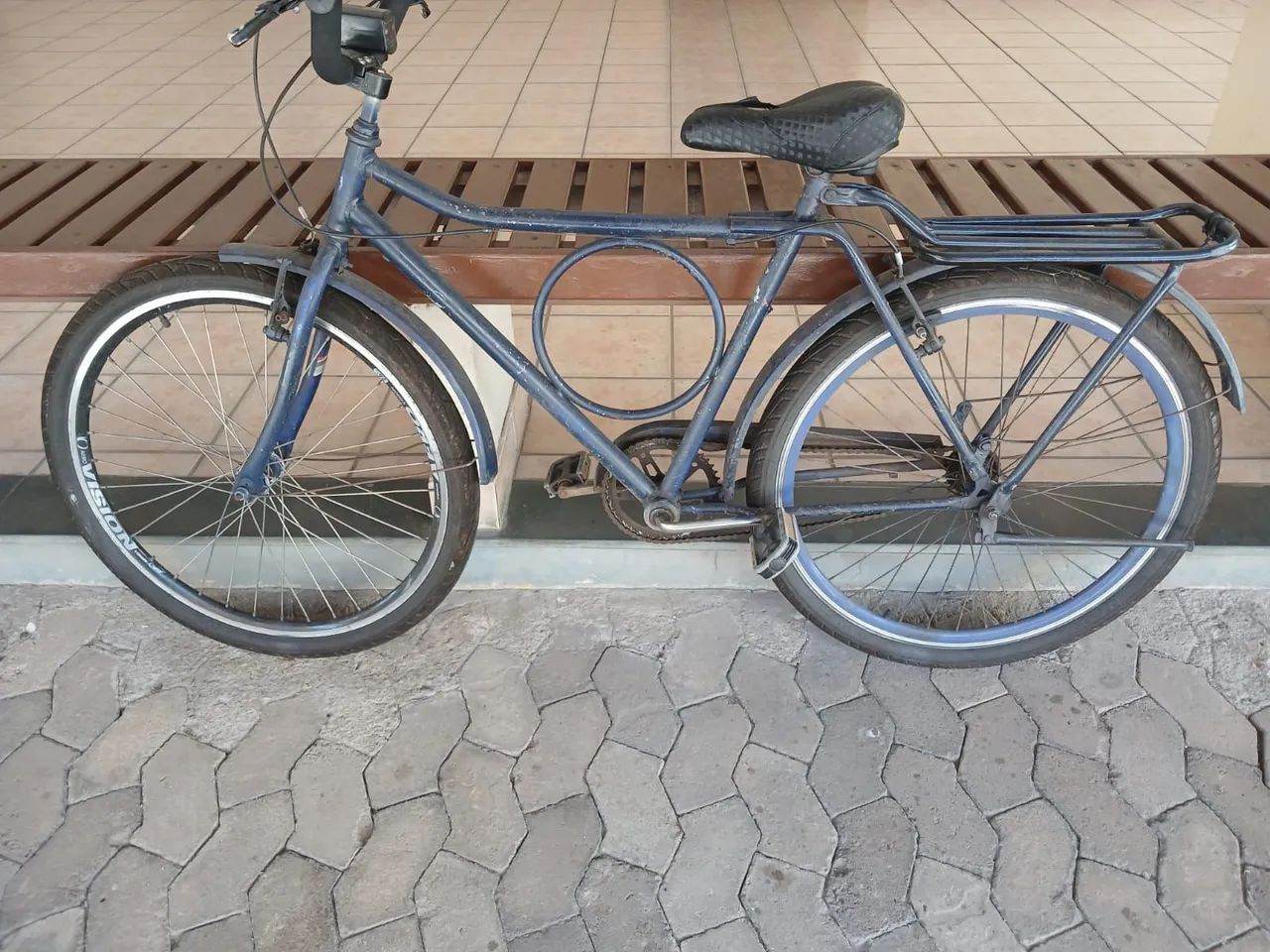 Bicicleta monarc azul 