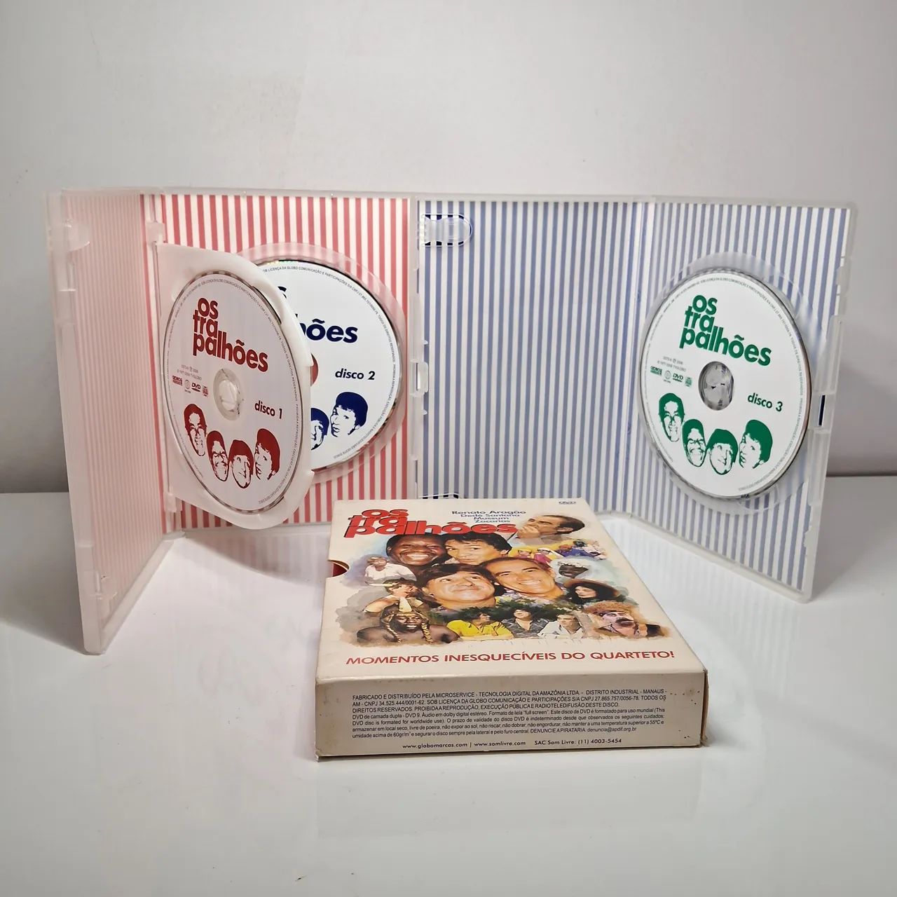 DVD Box - Os Trapalhões: 