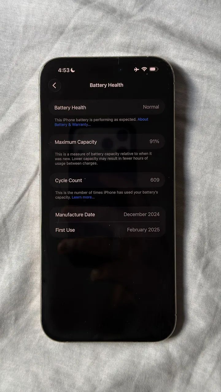 iphone 16 pro max 256gb prata - Foto 2