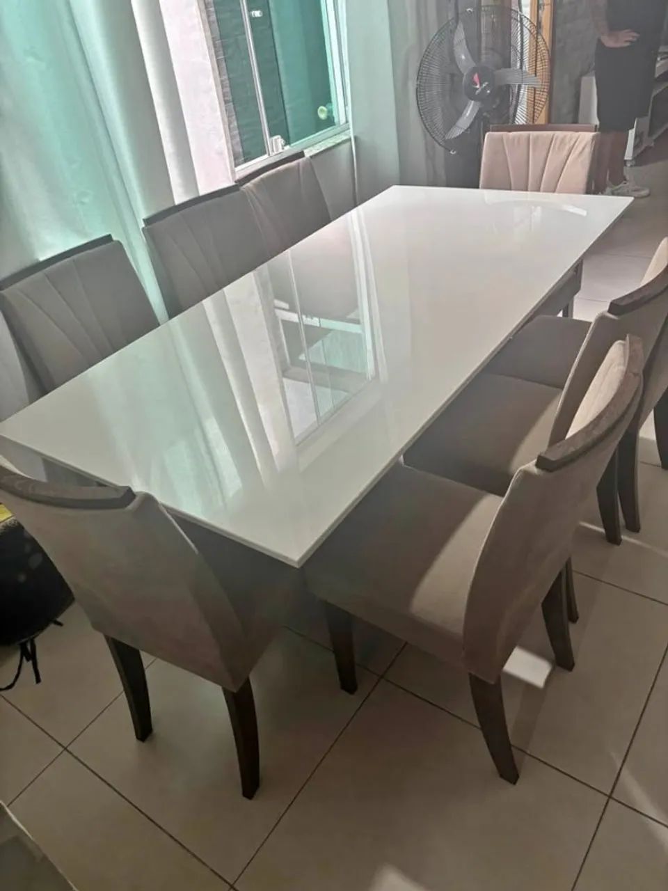 Mesa 8 lugares bem conservada - Foto 5