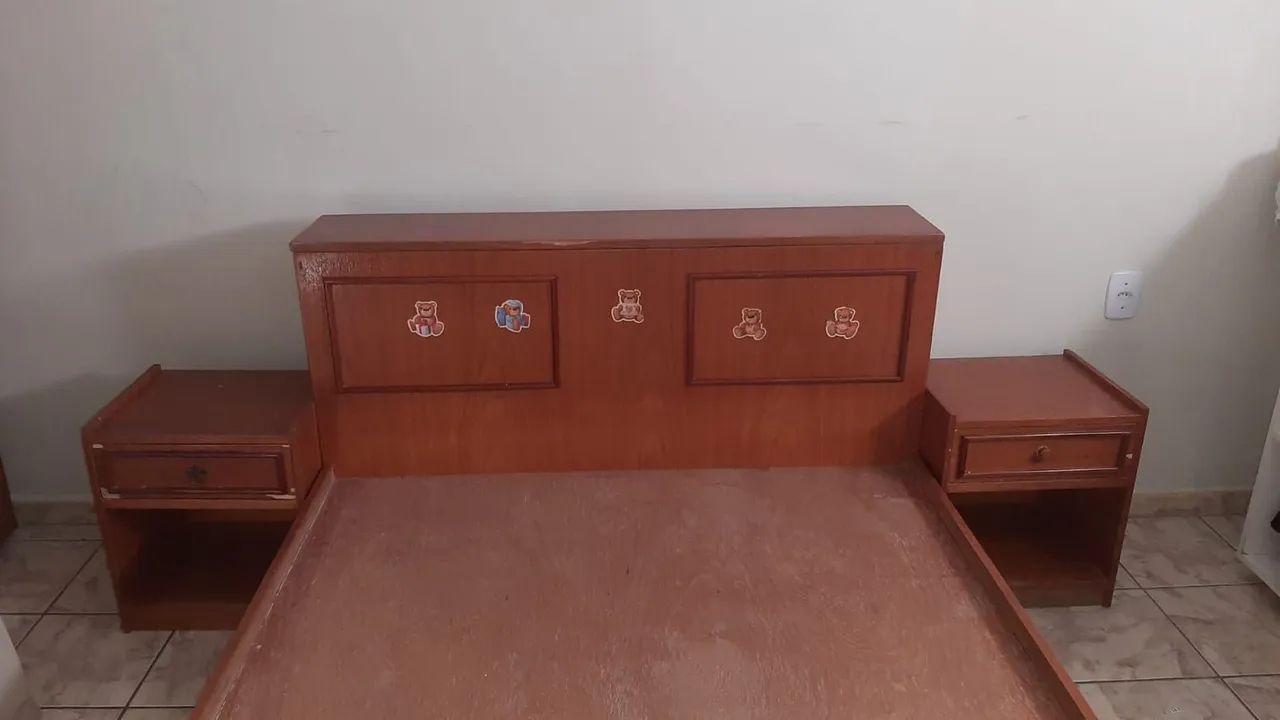 Cama casal com baú  - Foto 2