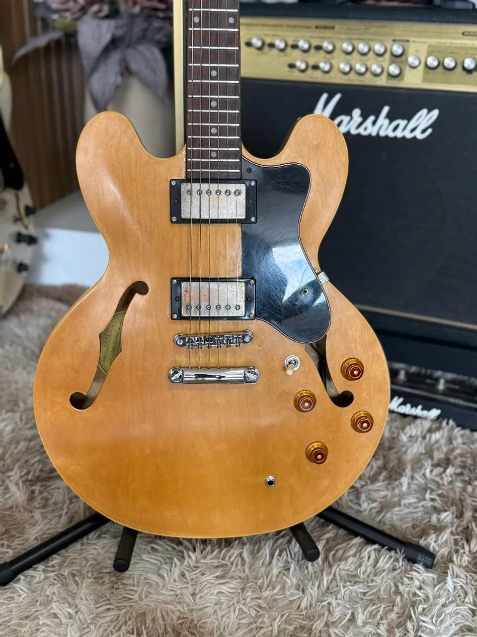 Epiphone ES-335 DOT ナチュラル Guitarra Epiphone DOT ES 335 Natural - Instrumentos musicais