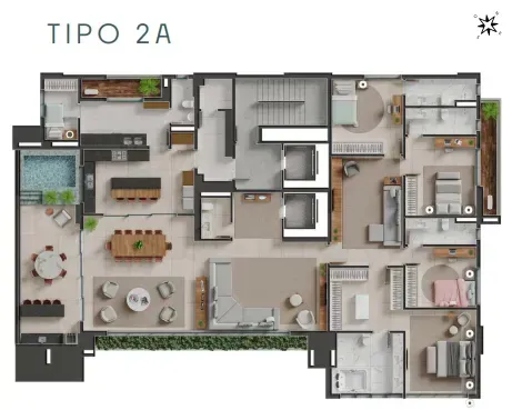 PLANTA 350m²