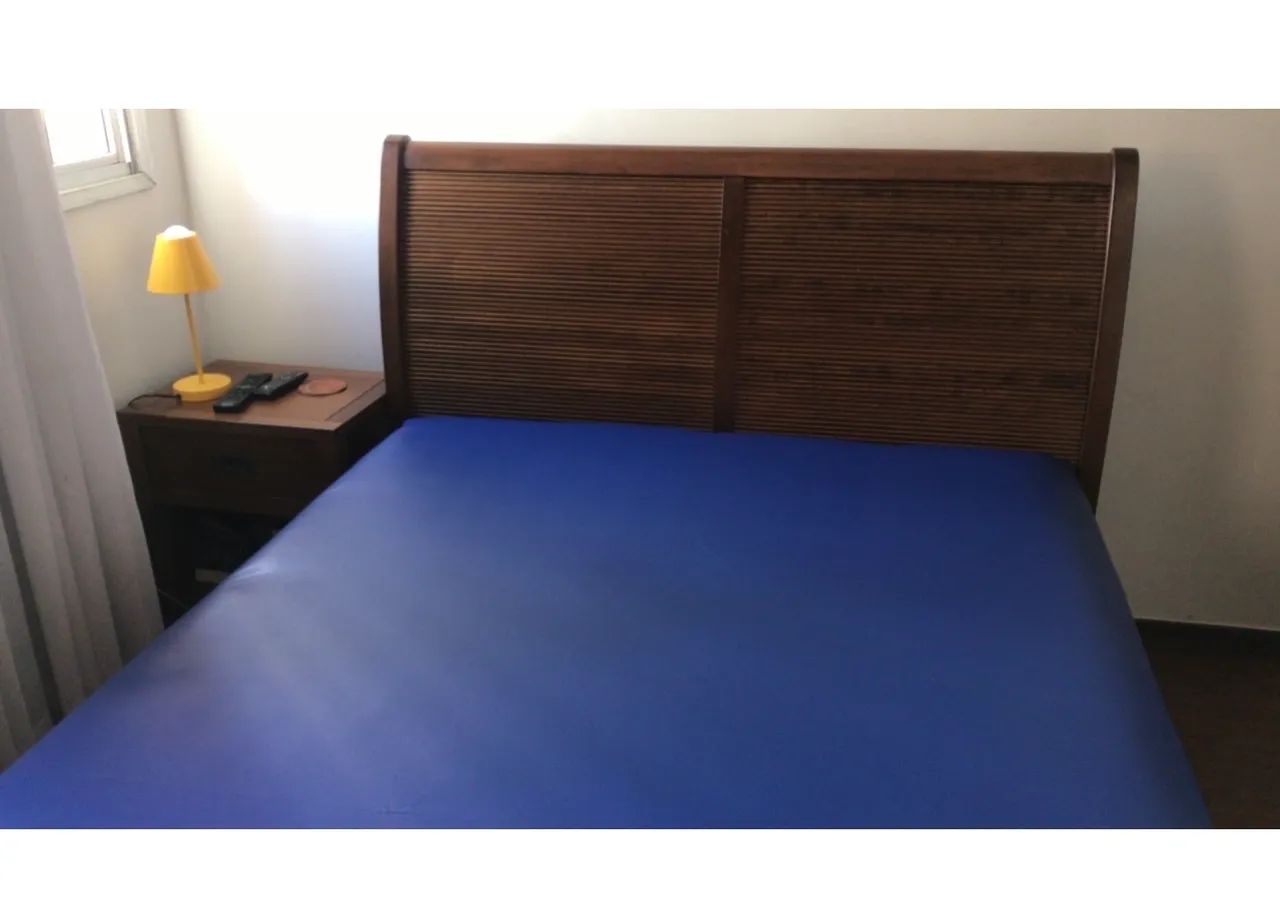 Cama Casal Madeira 1,88 x 1,38 m