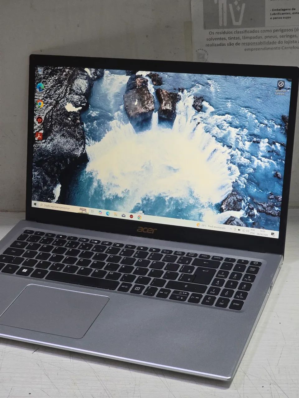 Notebook Acer I5 11° | 512GB SSD | 8GB RAM