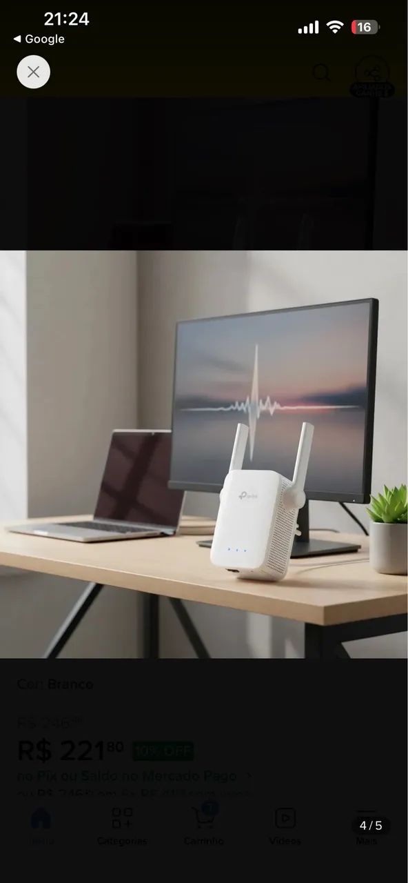 Repetidor sem fio 5G - Foto 2