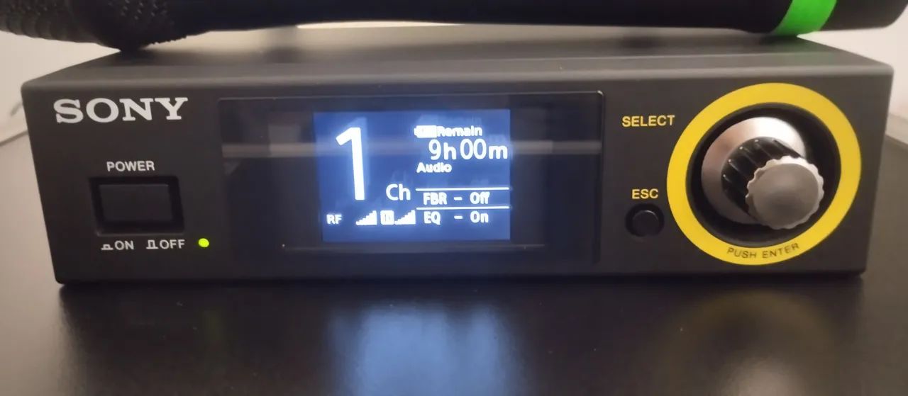 Microfone sem fio SONY DWZ m70 áudio 24bits digital. Compatível com cápsulas shure  - Foto 2
