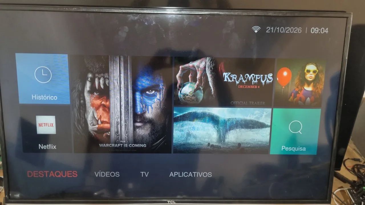 Smartv tcl 43 polegadas - Foto 4