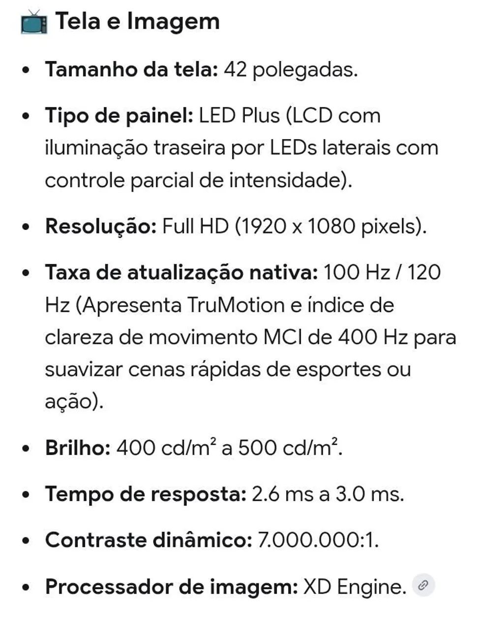 TV LG 42' Full HD LED - Foto 3