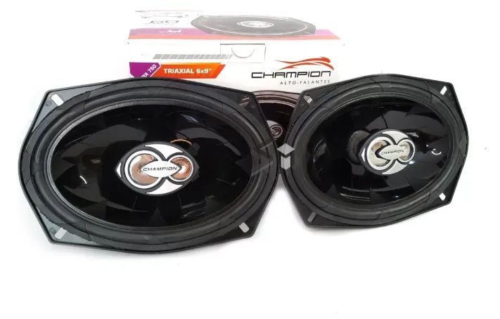Par Alto Falantes 6x9 Polegadas 4 Ohms Champion 120w Rms Fone Bob