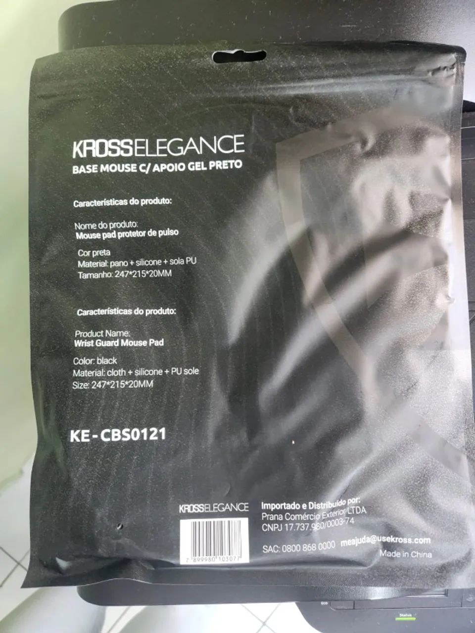 MOUSEPAD KROSS C/ APOIO GEL KE-CBS0121 - Foto 6