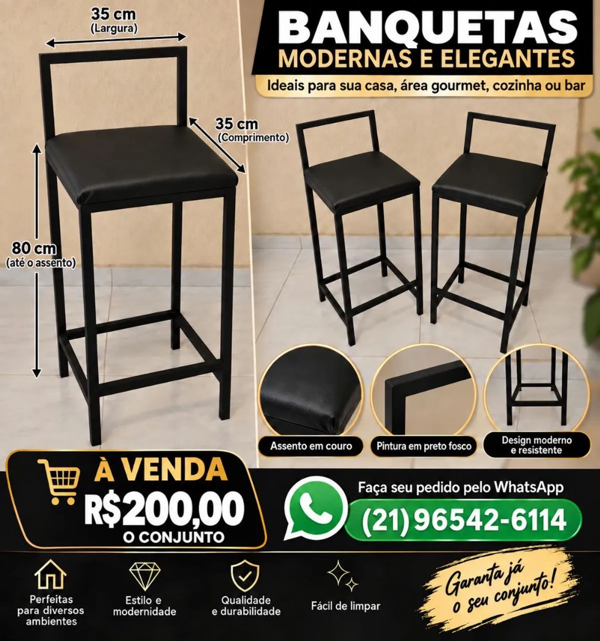 Banqueta Alta