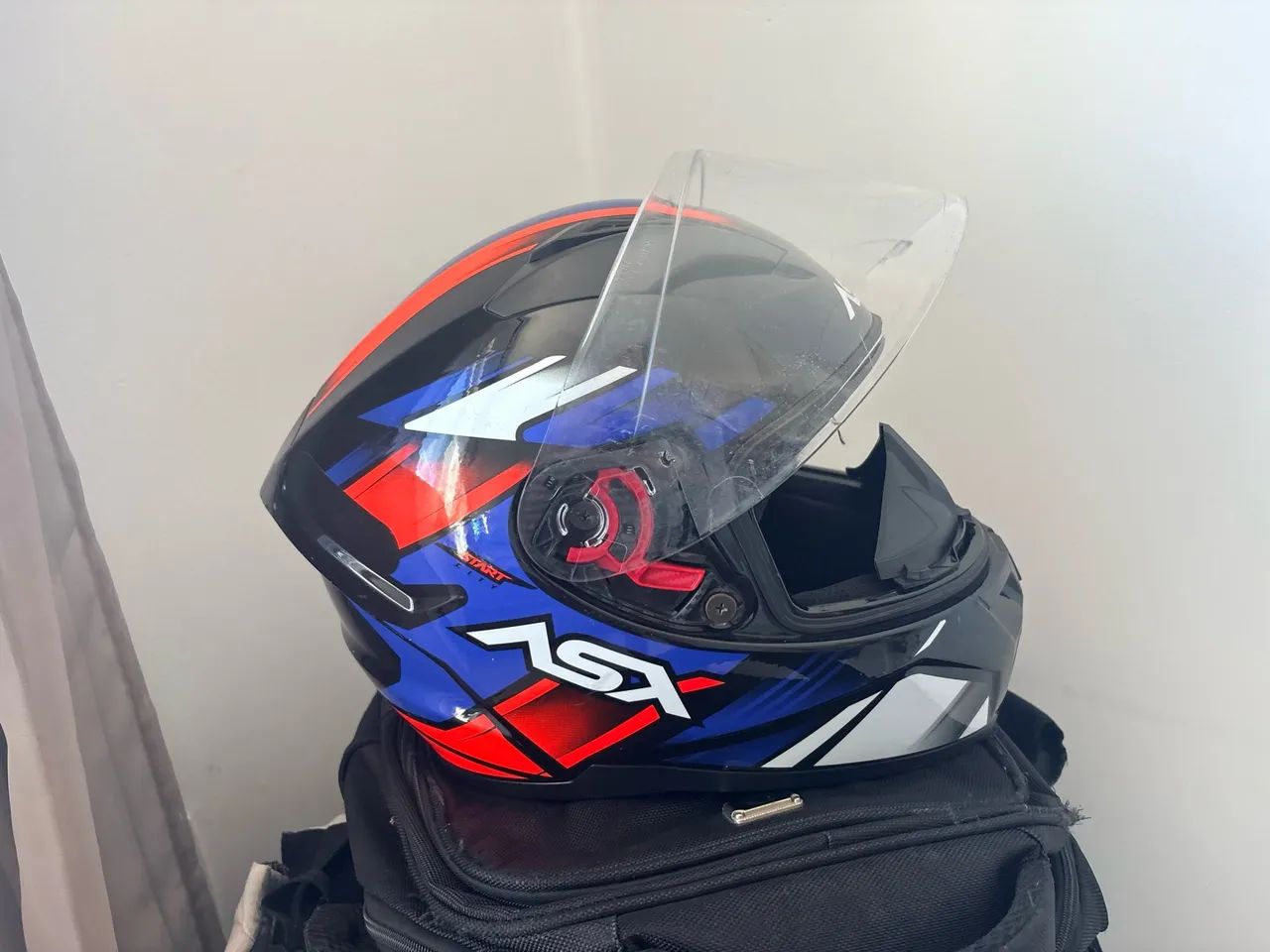 Capacete de moto da marca ASX - Foto 5
