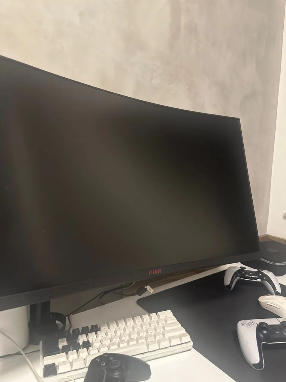 Monitor 165hz 1ms | Pichau | Curvo | Impecável  - Foto 2