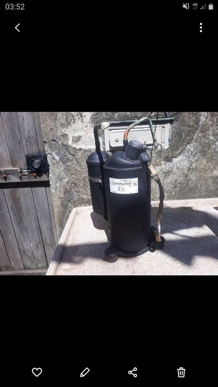 Vendo motor de ar condicionado Split de 18.000 btus  usado