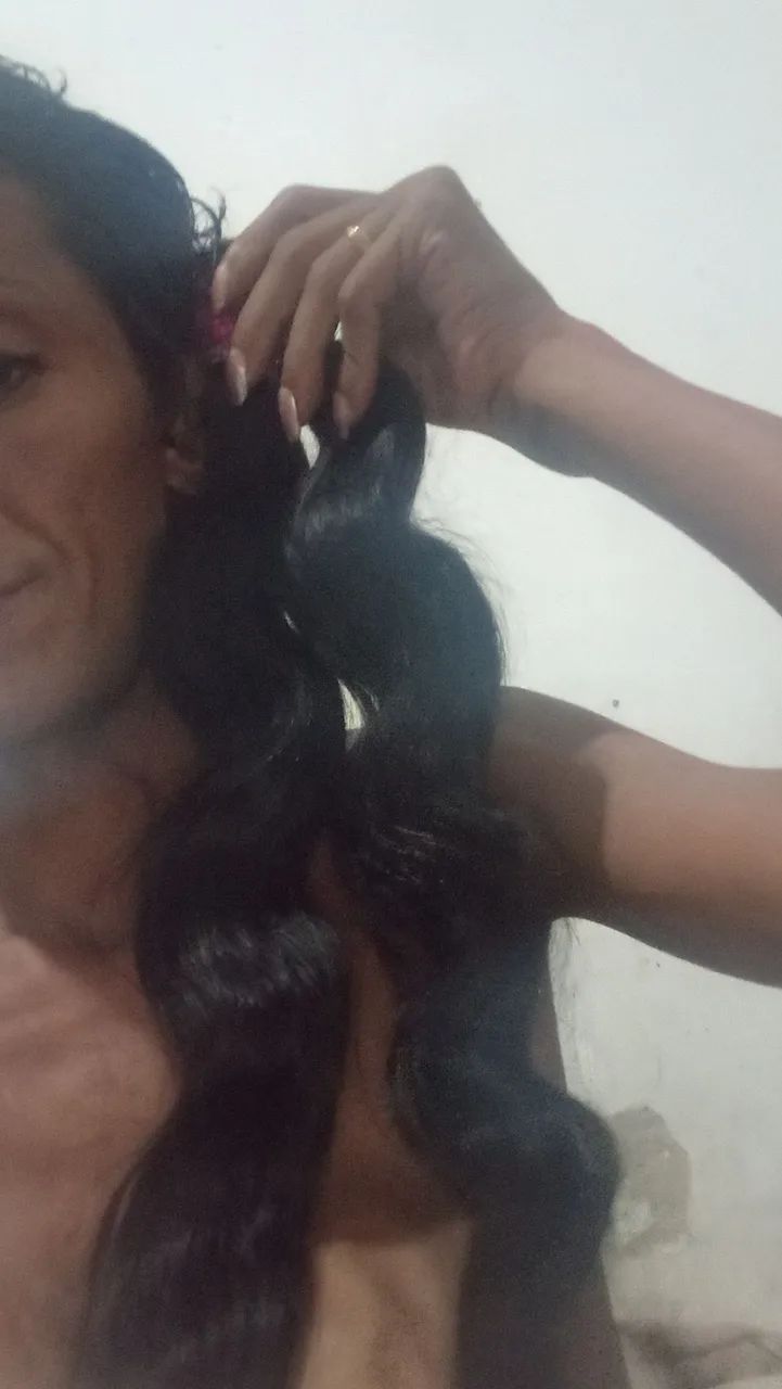 Cabelo indiano 200gramas. Novo. - Foto 2
