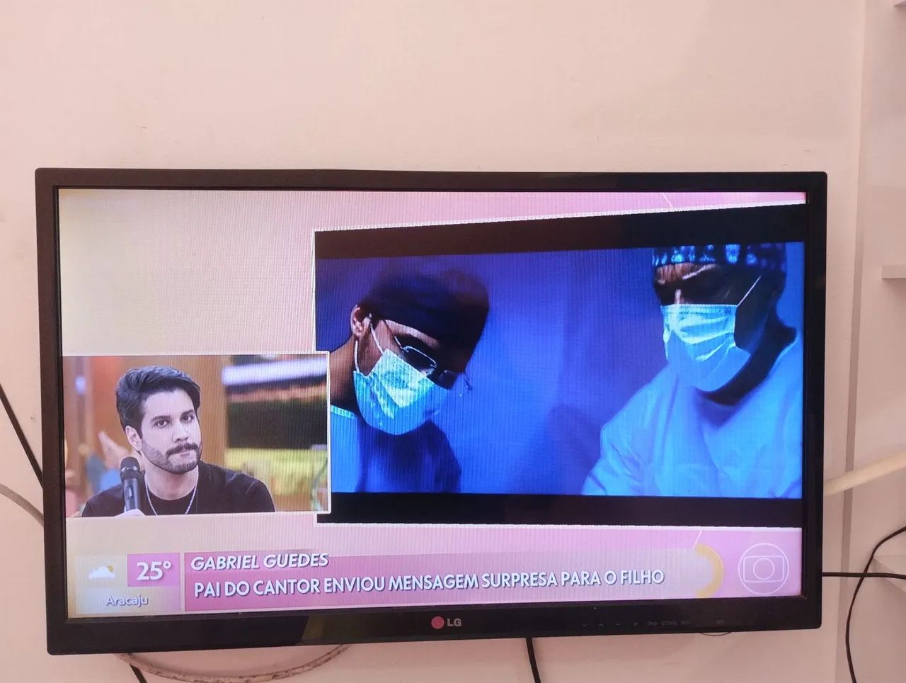 Televisão LCD marca LG 32 polegadas não esmrt vem com um presente *12 - Foto 2