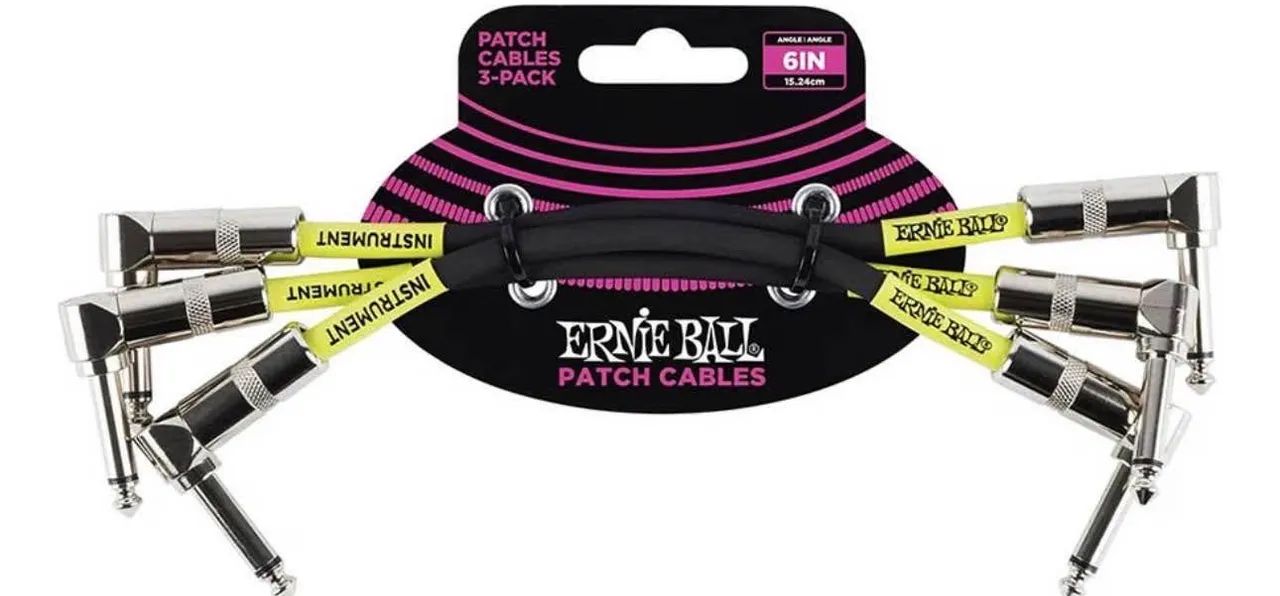 2 kits de cabos ernie ball