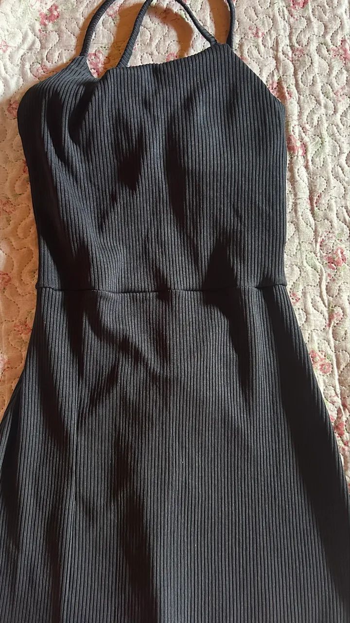 Vestido preto longo - Foto 5