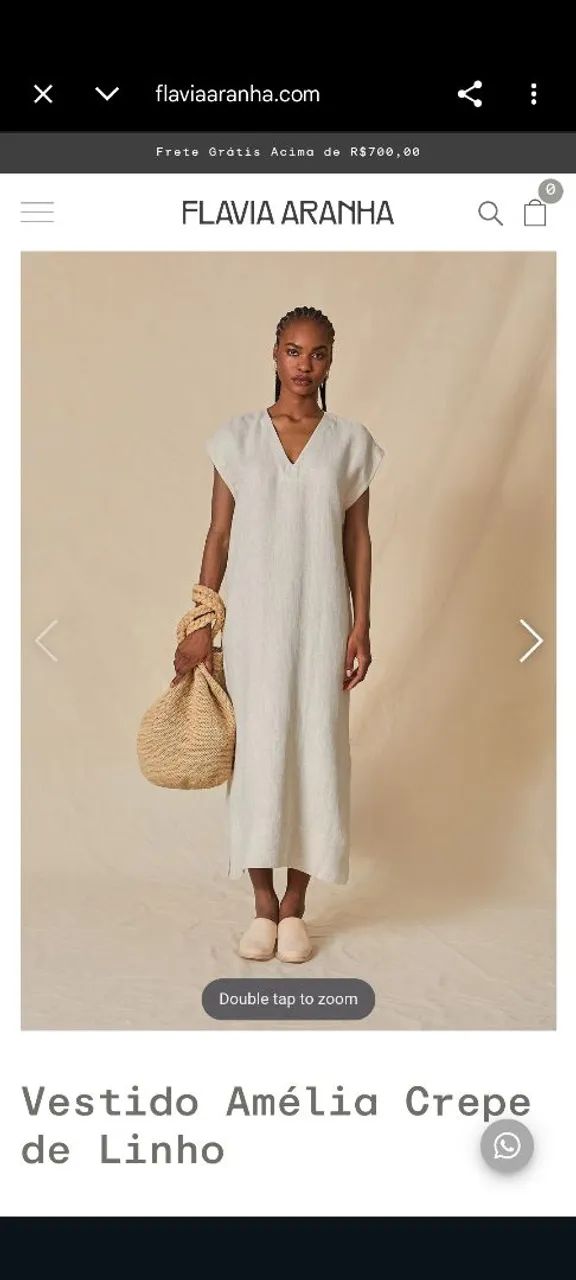 Vestido Flávia Aranha 