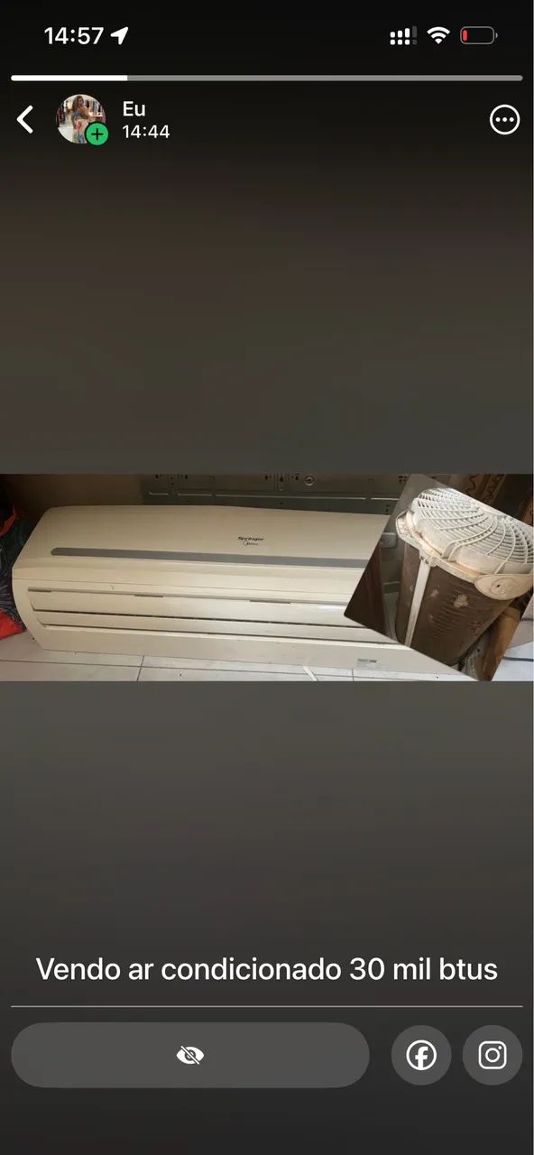 Ar condicionado 30mil btus  - Foto 3