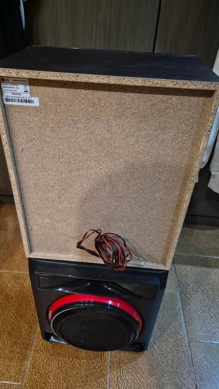 CAIXAS LG CLS65F (PAR)475WATZ 3RMS - Foto 2