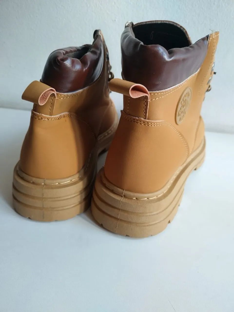 Bota Coturno Casual Yellow  - Foto 4