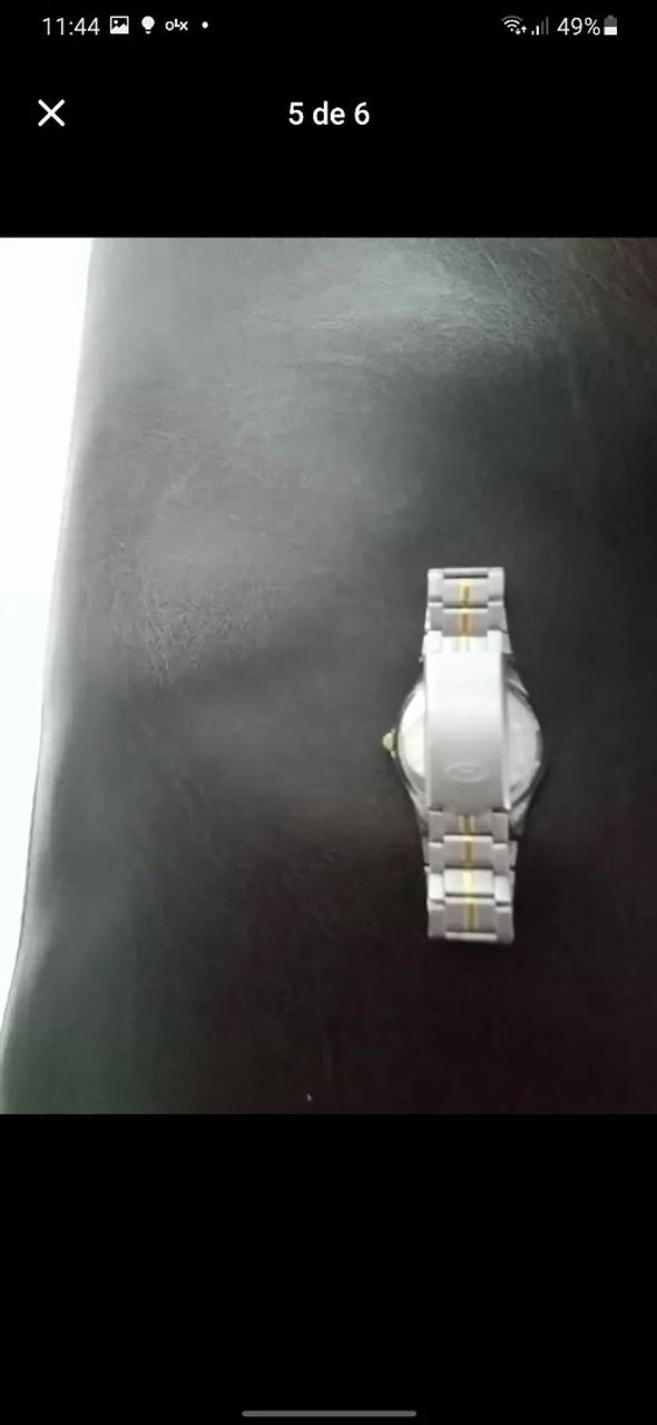 Relógio mondaine prata  - Foto 5