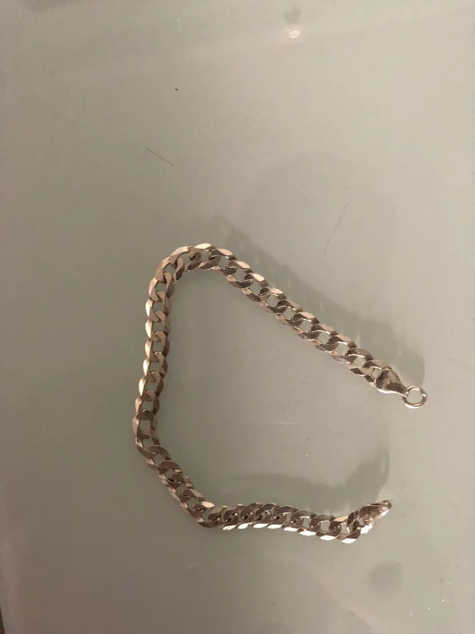Pulseira de prata 7 mm - Foto 5