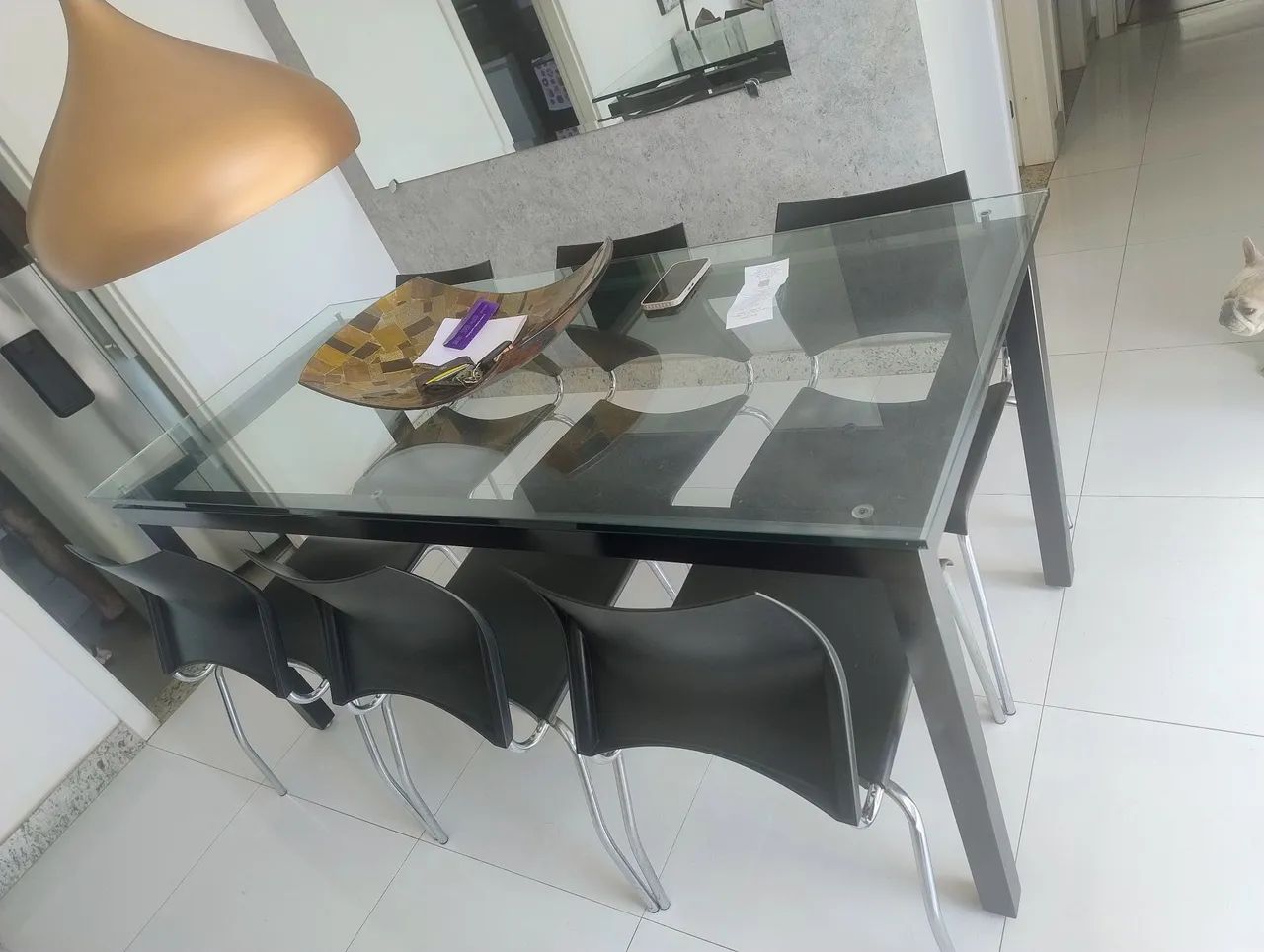 Mesa de jantar com 6 cadeiras  - Foto 2