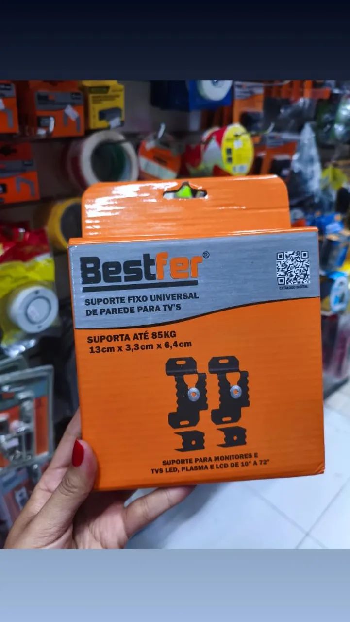 Suporte de tv fixo universal resistente