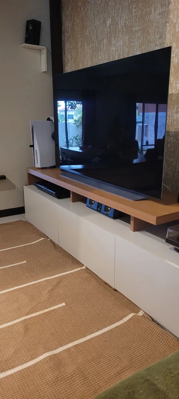 Rack para TV até 70 Polegadas 3 Portas Logan Yescasa - Foto 2