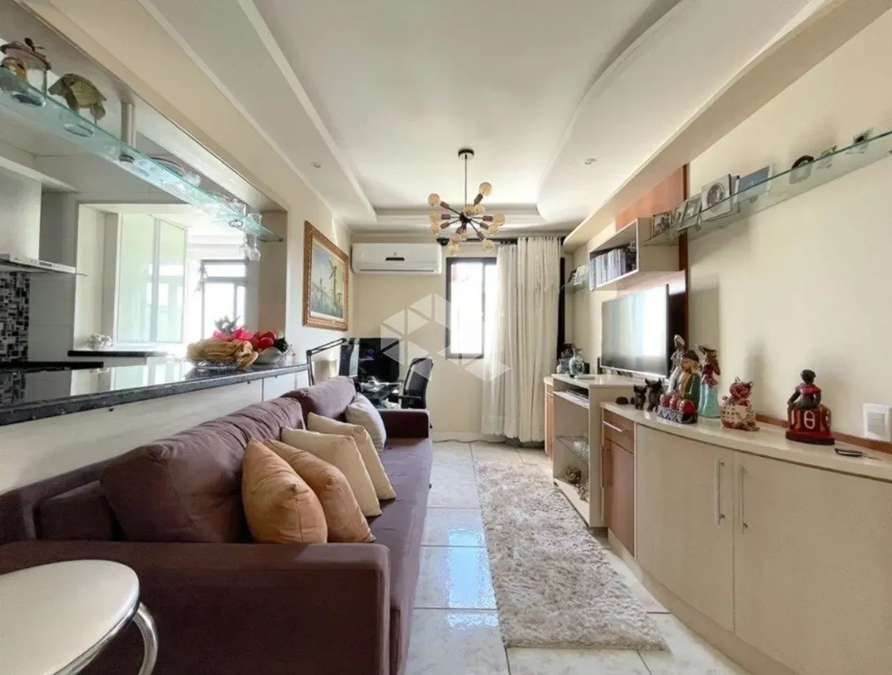 APARTAMENTO SEMIMOBILIADO, COM 2 QUARTOS E VISTA PANORÂMICA NO CENTRO DE FLORIANÓPOLIS - Foto 5