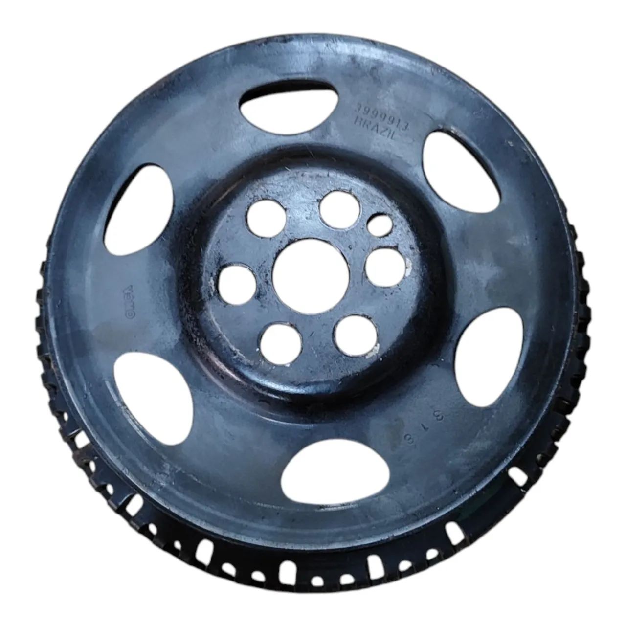 Polia Fonica Virabrequim Motor Isb 3.9 Vw Ford 5256270 - Foto 3