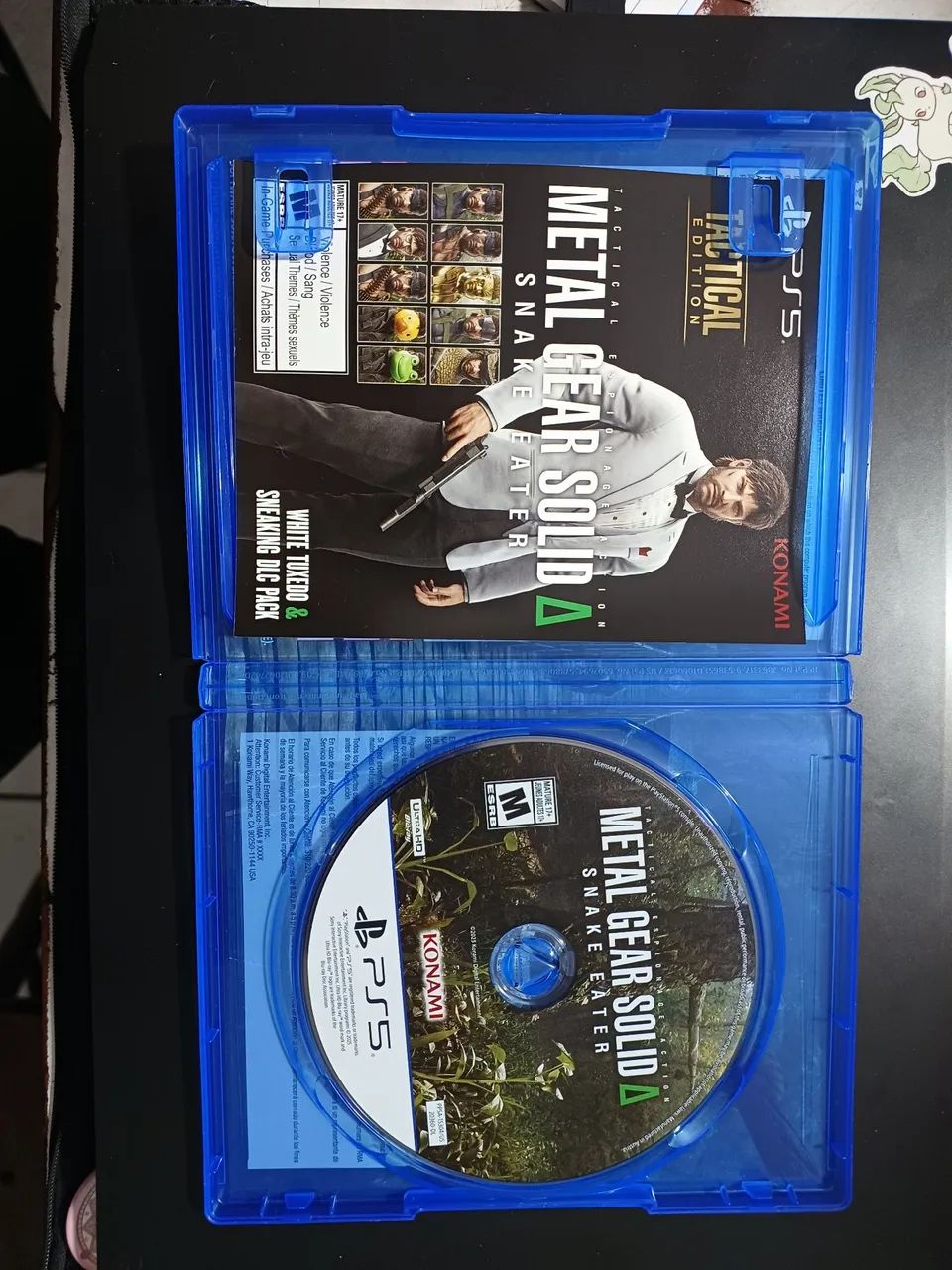 metal gear solid snake eater ps5 (troco)  - Foto 3