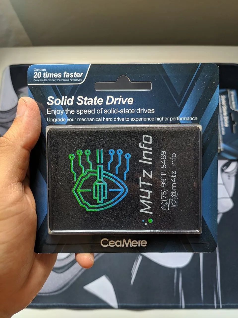 SSD SATA 120GB (Lacrado e 90D de garantia) - Foto 3