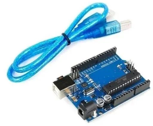 KIT Arduino UNO e Leonardo com motores, cabos e case