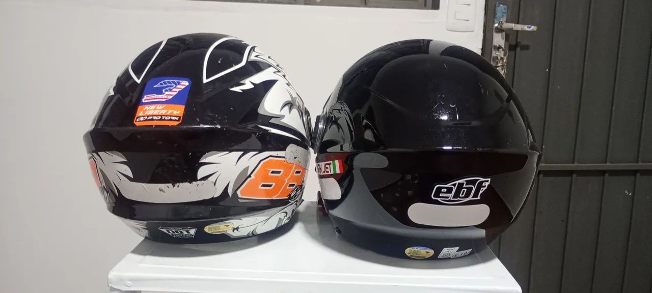 Capacete de moto ebf pro tork  - Foto 2