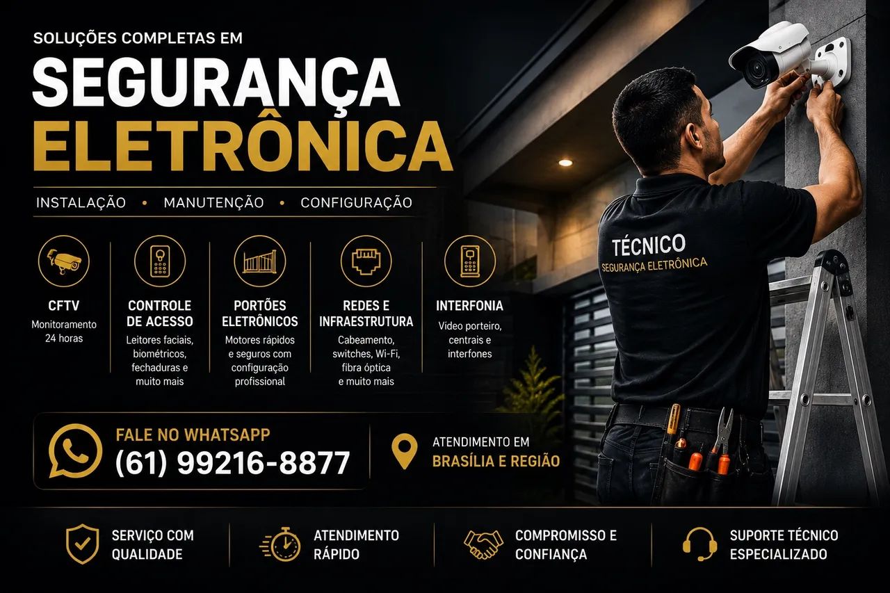 * Motor de Portão | Câmeras | Interfone - Foto 2