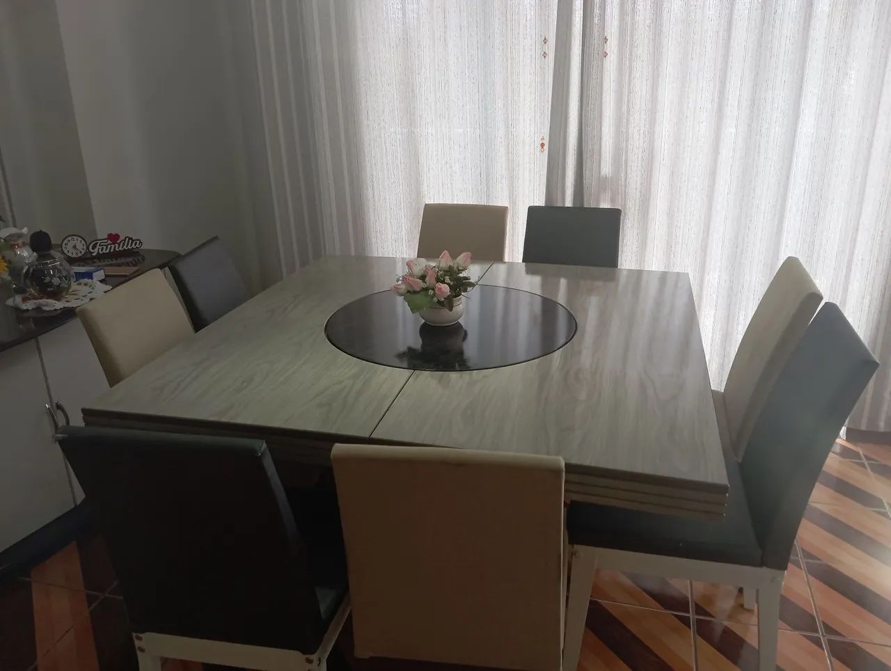 Mesa com centro giratório  - Foto 3