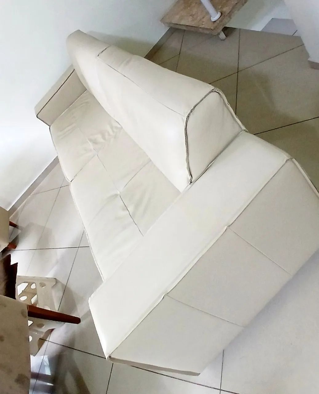Sofá de Luxo 3 Lugares Couro Legítimo - 2,40m - Foto 3