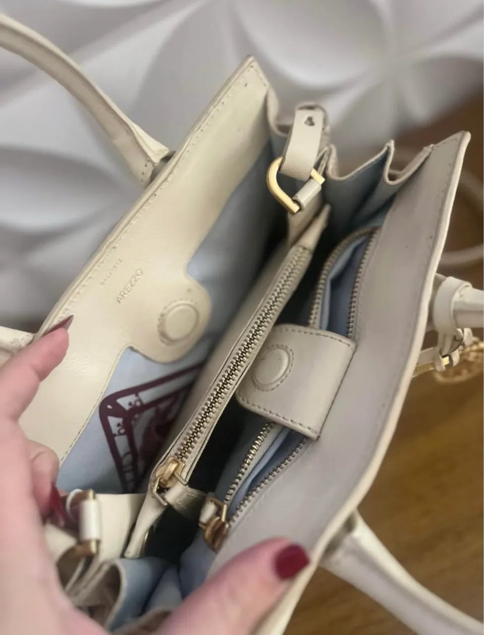 Bolsa Arezzo couro legítimo  - Foto 3