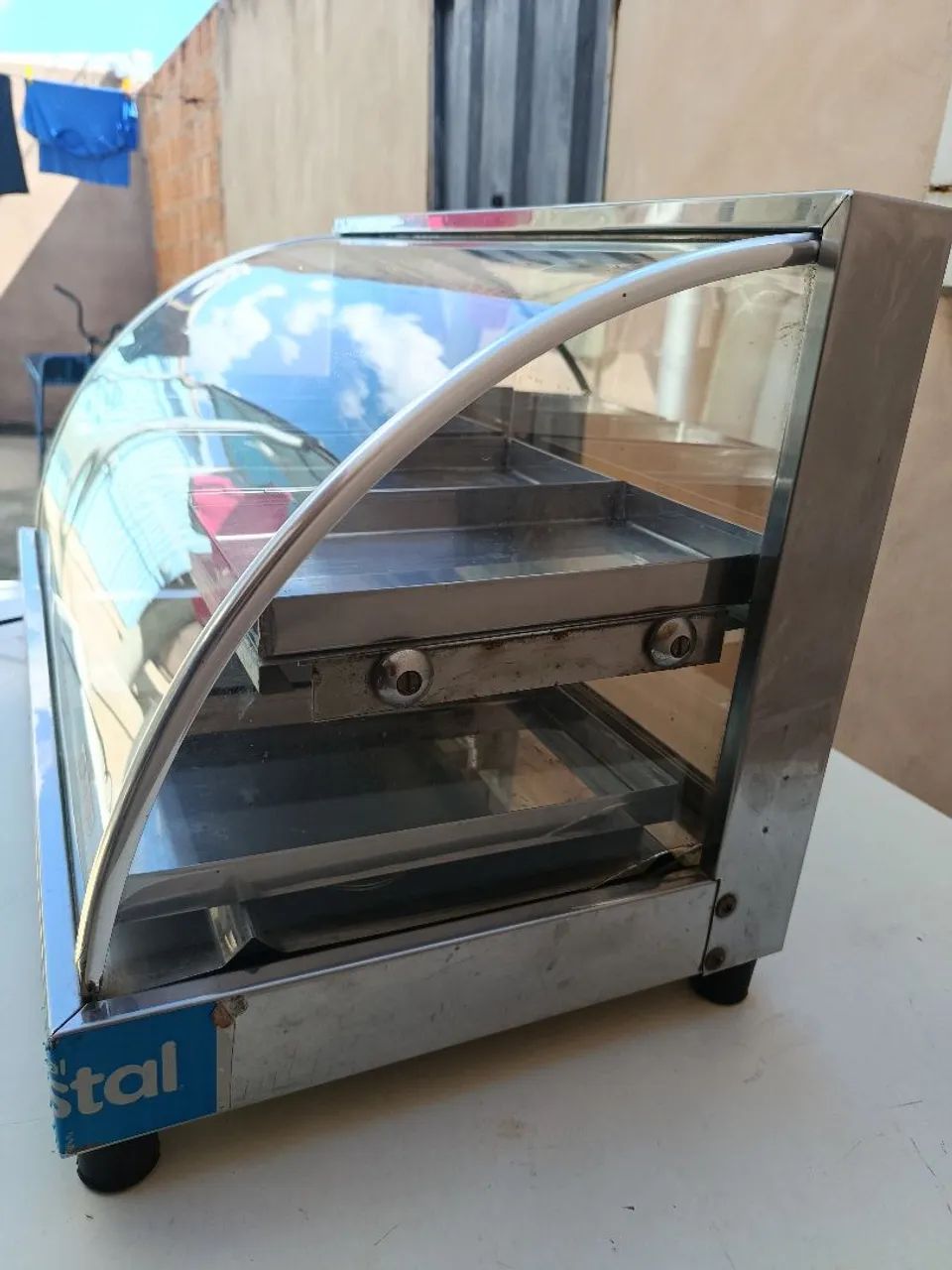 Vitrine Estufa Aquecida em Inox com 8 Bandejas - Foto 4