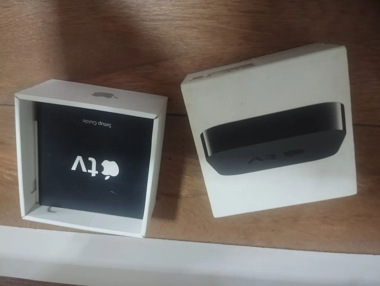 Apple tv 3 geração na caixa