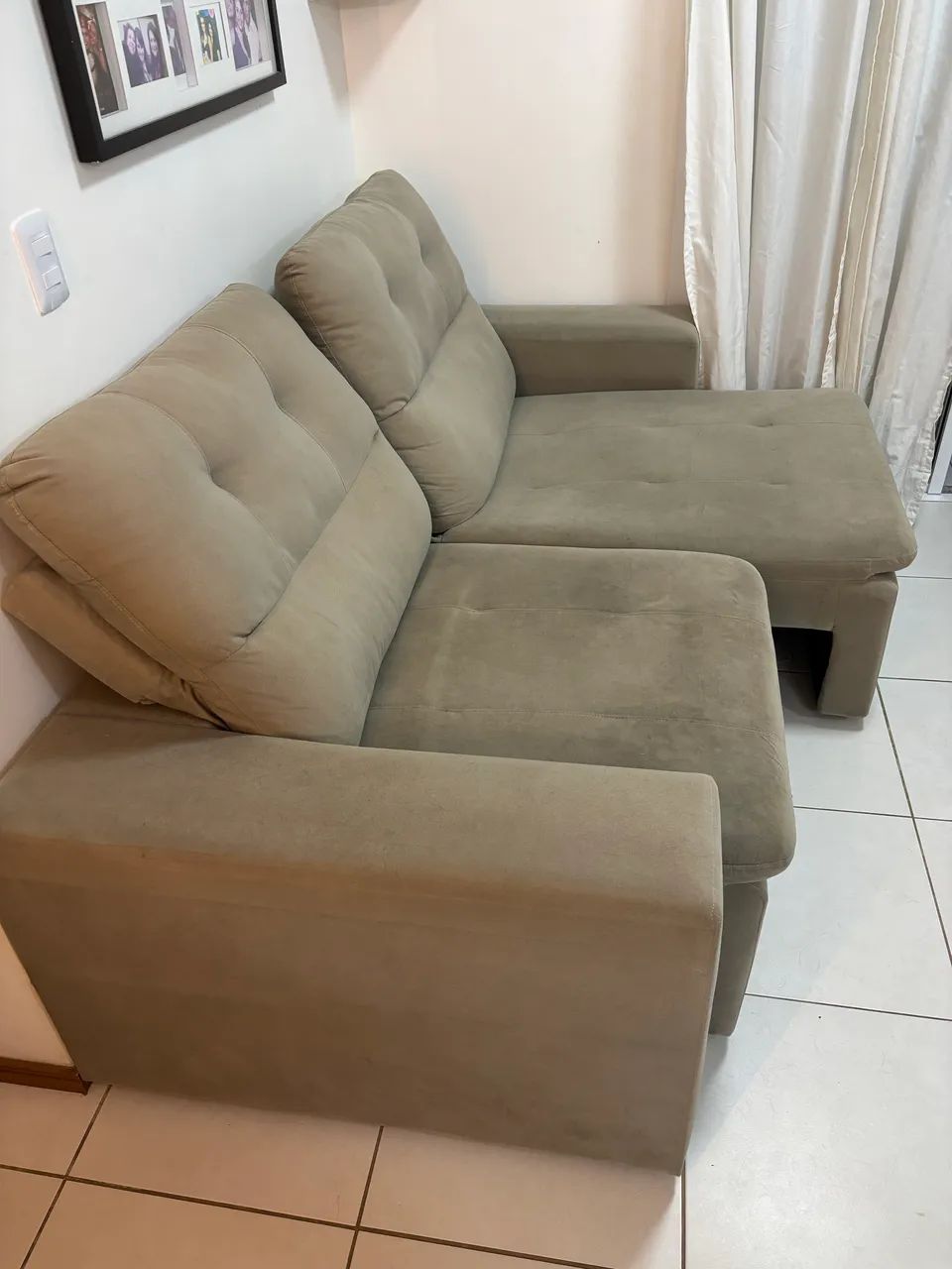SOFÁ RETRÁTIL 2 METROS